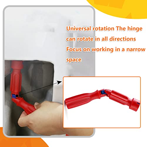 Newsmy Toilet Seat Spanner Plumbing Tools Toilet Seat Fitting Tool Installation Attachment (1 Pc)