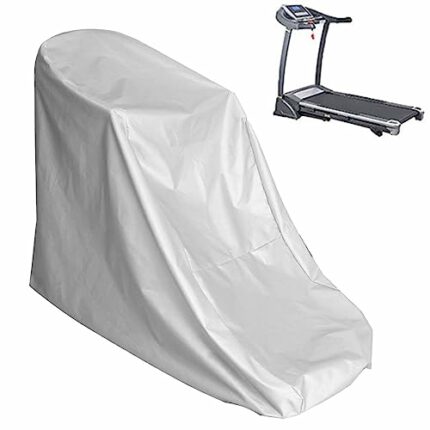 KUWAI Treadmill Cover, Folding Dust Proof Running Machine Cover, Oxford Cloth Waterproof Running Machine Cover, Rainproof Exercise Equipment Prot