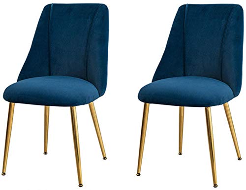 dining chair Kitchen Dining Room Furniture Chairs Kitchen Dining Chairs Set Of 2,Velvet Chairs with Metal Legs,Sofa Side Chair for Living Room Fu
