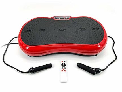 GLOBAL RELAX ZEN SHAPER® MINI vibration plate (2023 new model) - Fitness oscillating vibration platform – MP3 music – 3 exercise areas (walk-jogg