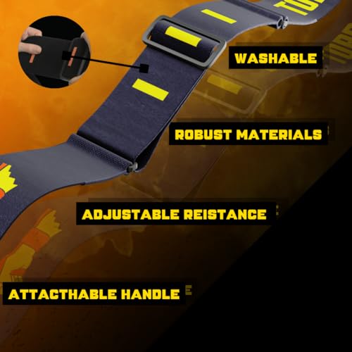 TOPBAND BOOST- Adjustable Resistance Band, Attachable, All-in-One. Full body workout for men & women, Multi-function fitness, Boxing & MMA, Stren