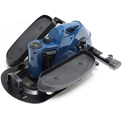 jfit Under Desk & Stand Up Mini Elliptical/Stepper w/Adjustable Angle | The Ideal Fitness & Exercise Equipment for Home| Ideal for Men, Women, Ki