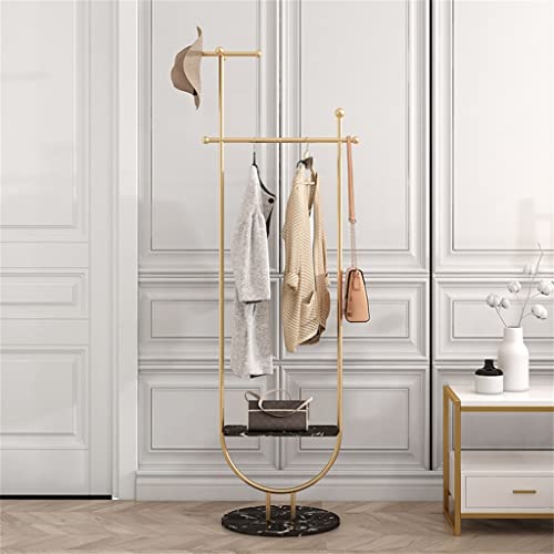 N/A Coat Rack Bedroom Hotel Floor Hanger Creative Bathroom Furniture Coat Rack (Color : D, Size : As the picture shows)