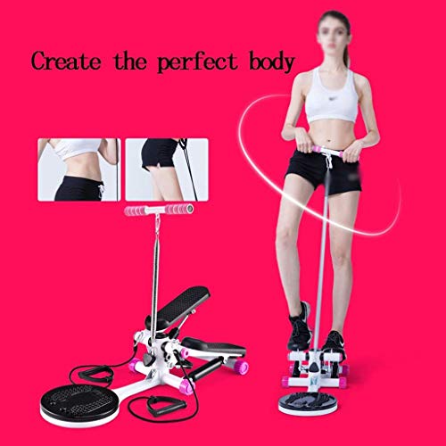 LLRYN Mini Stepper, Fitness Stair Stepper, Portable Torque Stair Stepper with Adjustable Resistance, Durable Fitness Exercise Machine with Resist