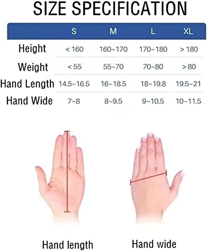 WANGZI Robot Glove Hand Training Rehabilitation Long-Term Relief Finger Cramps with Single Finger Training and Mirror Mode,Left-M