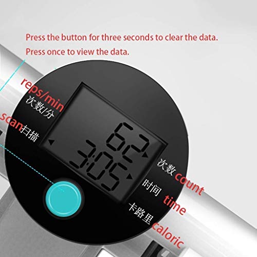 N/A Mini Stepper Step Fitness Exercise Machine with Resistance Band and LCD Display