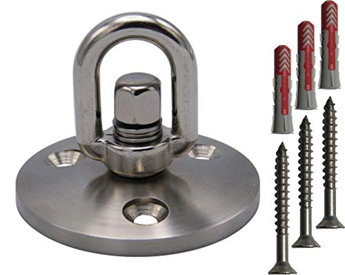 KLIFFHÄNGER Ceiling Bracket with Ball Bearings for Hanging Chair | Max Load 120 kg (265 lb) | different designs