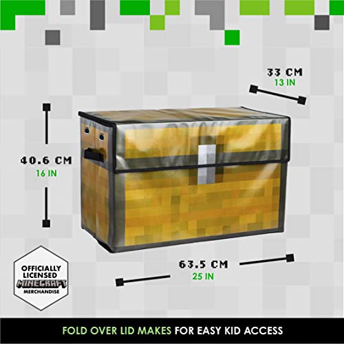 Paladone Minecraft Storage Box, Pixelated Treasure Chest