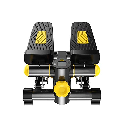 N/A Mini Stepper,Fitness Stair Stepper - Portable Stair Stepper Adjustable Resistance,Fitness Exercise Machine with Resistance Bands Durable