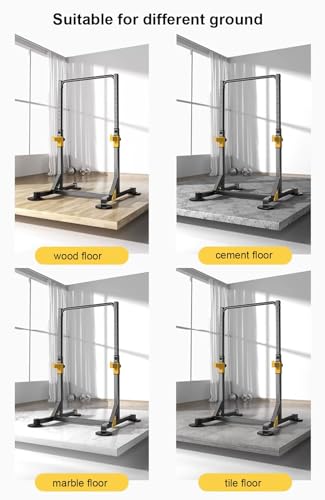 Pull Up Bar With Adjustable Height Pullup Bar Multifunctional Dip Bar Pull-Up Bar Strength Training Workout Exercise Fitness Equipment For Home G