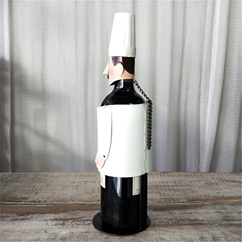 maozi Detachable wrought iron chef wine rack metal wine bottle rack household wine utensils kitchen ornaments