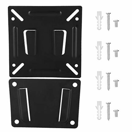 Yunir TV Wall Mount Bracket, Large Load Solid LCD TV Support Wall Television Mount Holder for 14-32in LCD TV
