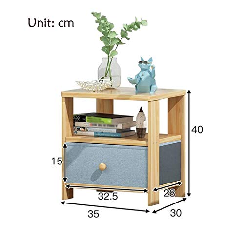 JYDQM End Tables, Night Stand with Drawer Cabinet for Bedroom Bedside Table Furniture Side Table