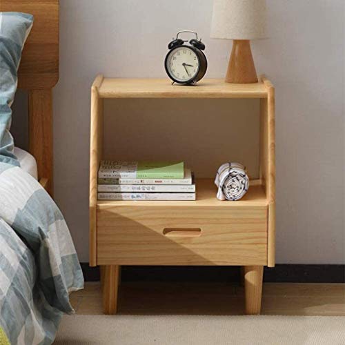JYDQM End Tables, Night Stand with Drawer Cabinet for Bedroom Bedside Table Furniture Wooden