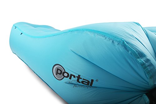 Portal Outdoor Inflatable Camping / Beach / Festival Lounger, Easy to Inflate, UV Resistant, Waterproof and Easy to Clean – Supports up to 100kg