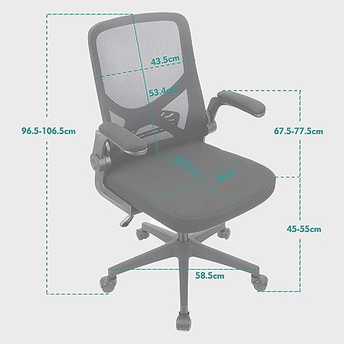Play haha.Back Friendly Office Chair Ergonomic Desk Chair Swivel Chair With Adjustable Lumbar Support Headrest And Armrest Height Adjustment and