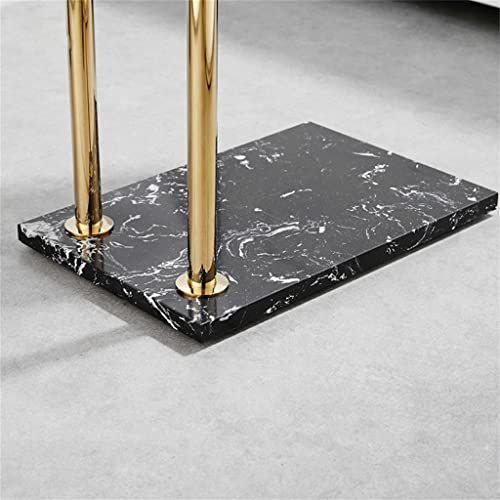 CHUNYU Freestanding Towel Racks Bathroom Accessories Natural Marble Stand on Floor Towel Rail Stand Clothes Rack