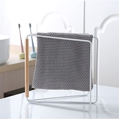LIUZH Vertical Foldable Kitchen Bathroom Rag Rack Towel Rag Hanger Drying Rack Towel Rack