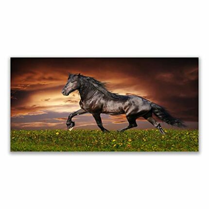 Tulup Splashback - 140x70cm Backsplash Cooker Hob Wall Splashback - Kitchen Wall Panels - Heat Resistant - Toughened/Tempered Safety Real Glass -