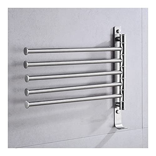 HIGOH Towel Racks,Towel Holder Towel Rail for Bathroom, Towel Bar Holder Stainless Steel Bathroom Hand Towel Holder Hanging Holder Wall Mounted M