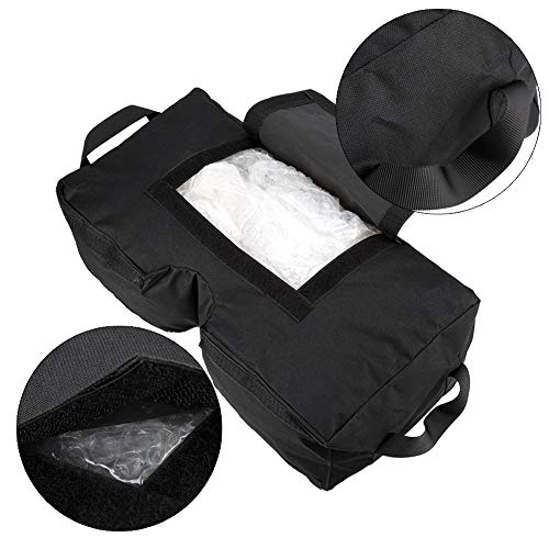 Garosa 2 Pieces Detachable Square Umbrella Base Weight For Any Offset Cantilever Outdoor Patio Umbrella Stand Replace Ugly Sand Bag