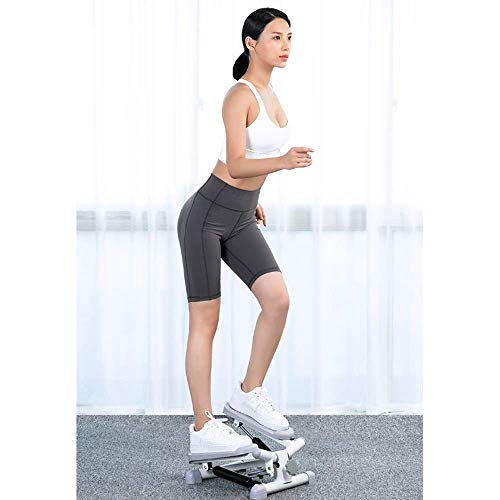 N/A Mini Stepper Stair Stepper Exercise Equipment with Resistance Bands and Twisting Action