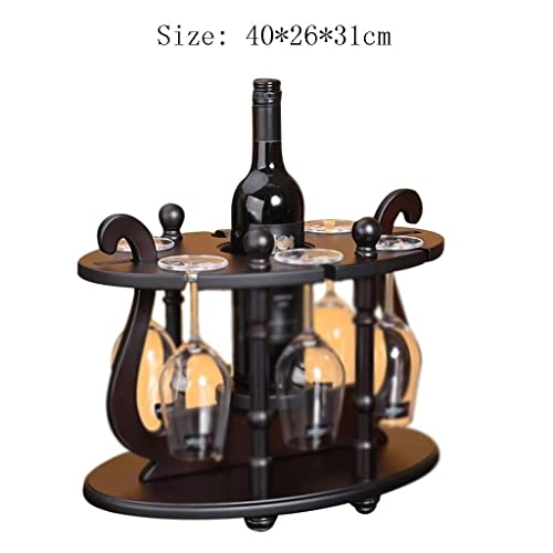 NEOCHY Wine Rack Stand Bottles Reclaimed Free Standing Liquor Storage Display Handmade Living Room Pub Bibarniture Decor