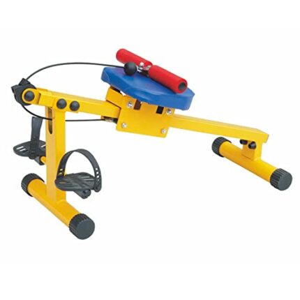 EKJNFDK Children's entertainment fitness equipment, exercise equipment for family kindergarten, small pull exerciser, indoor aerobic exercise equ