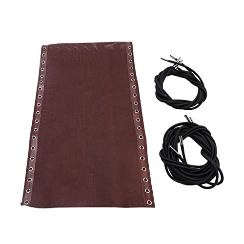 Kisbeibi Zero-Gravity Chair Replacement Fabric,63" x 17" Recliner Mesh Canvas,Lounge Chair Fabric with Ropes,an-ti-Gravity Folding Lounge Repair