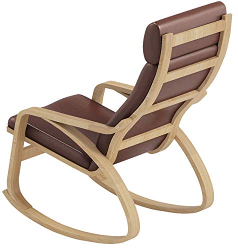 HomeTown Market Only Covers. Chair is not included! Duable Poang Chair Cover Replacement is Compatible For IKEA Poang Armchair Slipcover (Faux Le