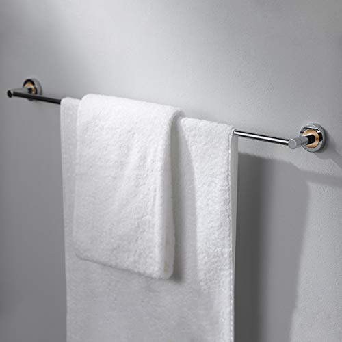 Towel Rail-40cm Stainless Steel Bath Towel Holder,Brushed Hand Towel Holder Hanger Rail Organizer Rack Bar Bathroom Accessories for Bathroom Hard