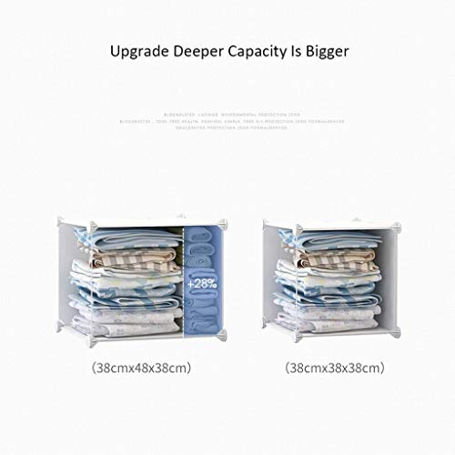 JYDQM Closet Wardrobe Closets Clothes Wardrobe Bedroom Armoire Storage Organizer with Doors, Capacious,Sturdy