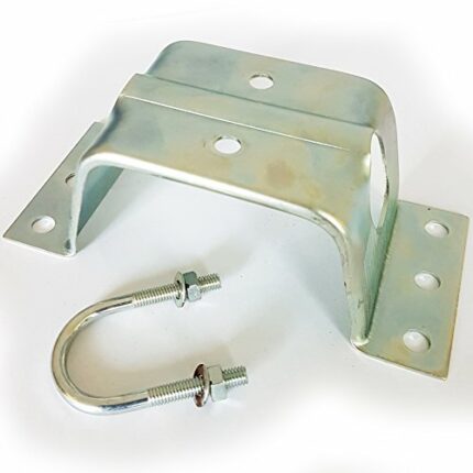 1” TV Aerial Mast/Pole Facia Bracket -Wall Clamp Mount- Outdoor/Loft/Caravan/Motor-Home/Mobile Satellite Dish
