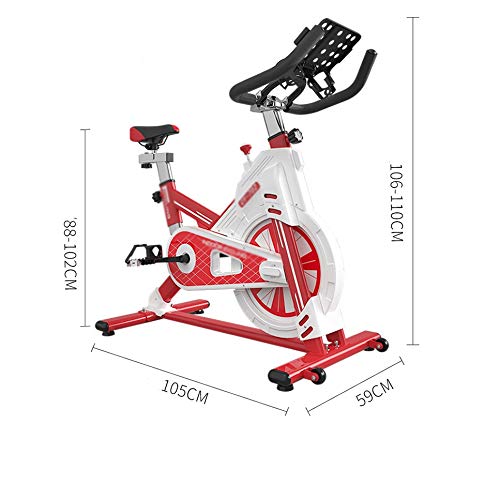 NXYJD Household Spinning Bike Indoor Mute Riding Sports Fitness Car Weight Loss Equipment Flywheel Full Package Safety Design