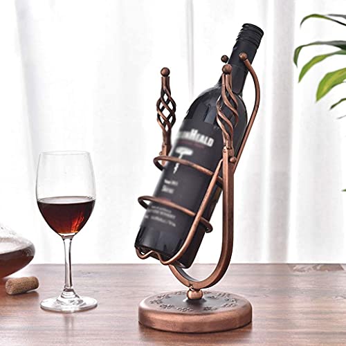 NEOCHY Swing Wine Rack, Creative Display Rack Wine Bottle Rack, Household European Wine Rack