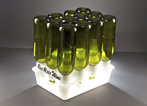 FastRack Bottle Drying Rack - Bottle Drying Tree alternative; Dry & Store your Wine or Bomber/Belgian Bottles; Perfect addition to your Wine Ferm