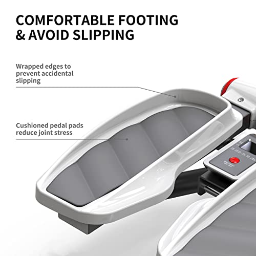 PROIRON Steppers for Exercise, Mini Stepper Machine with Display, Step Exercise Machine with Resistance Bands for Home Workout, Up Down Stair Cli