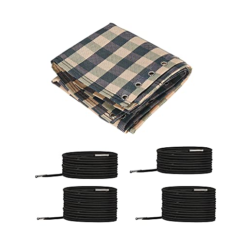 PATIKIL Gravity Chair Replacement Fabric, Anti-Gravity Chair Cloth Square Pattern Recliners Repair Tool Kit with with Cord Lace for Patio Outdoor