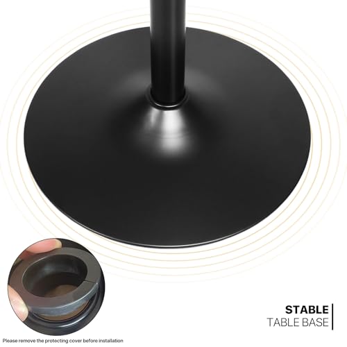 MoNiBloom bar-Tables, Metal, Dark Brown