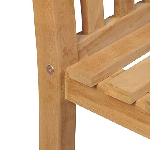 DLOETT Garden Dining Set 5pcs Solid Teak Wood Garden Furniture Garden Set Minimalist Outdoor Furniture