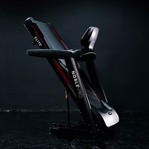 NoblePro - Elite E8i Treadmill - High Performance Treadmills For Home - Gym Equipment For Home - Running Machine With Bluetooth Connection - Blac