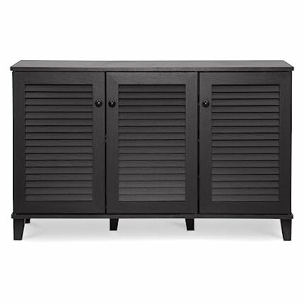 ZCMEB Home Foyer Corridor Shoe Cabinet Finished Wooden Door Shoe Cabinet Entryway Shoe Storage Cabinet