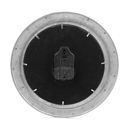 Nagina International Nickel Porthole Mirror - 20 Inch Diameter