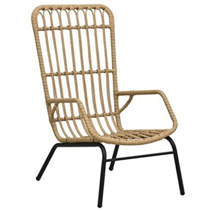 WODMB Garden Chair Woven Resin Outdoor Patio Chair Garden Set Outdoor Furniture Easy Assembly (Color : A, Size : One size)