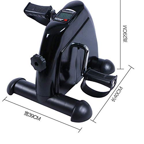 LUNEZY Mini Exercise Bike Pedal Exerciser Arm and Leg Cycle Exercise for Man and Woman