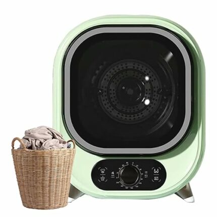 Tumble Dryer, 450W Mini Compact Tumble Laundry Dryer for Home, Electric Tumble Laundry Dryer For Apartment,Home,Dorm for Balconies, Bathrooms, an
