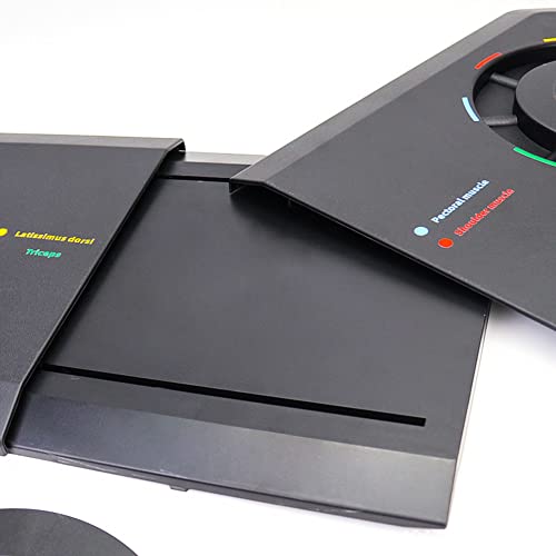 GudGmtoy Push up Board System 360° Rotatable Splicing Foldable Portable Press up Handle Bar Stand Multifunctional Training Board Equipment Home E