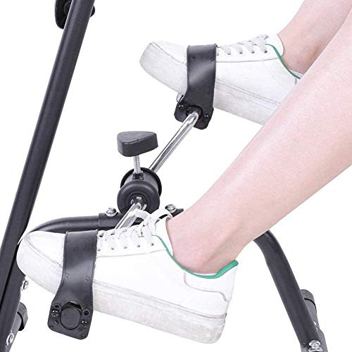 LUNEZY Portable Pedal Exercise Bike Arm And Leg Exerciser, Fitness Equipment for Seniors And Elderly, Physical Therapy Leg Exercisers