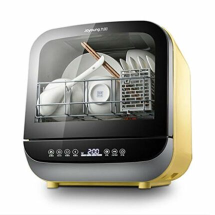SKREOJF Mini Portable Installation-free Dishwasher Automatic Household Small Desktop Smart Dishwasher