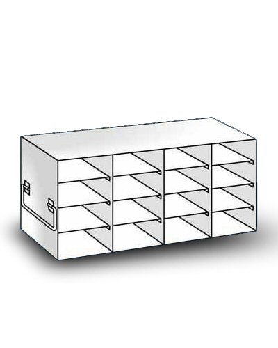 So-Low 23-16-2 Freezer Rack, Stainless Steel, 23 X 5.5 x 9.75", 100 Cell